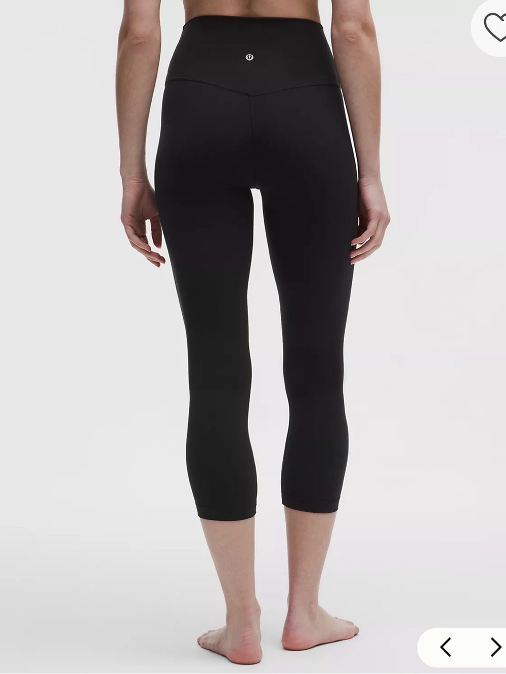 lululemon Align Black High-Rise 21” Leggings - Picture 2 of 8